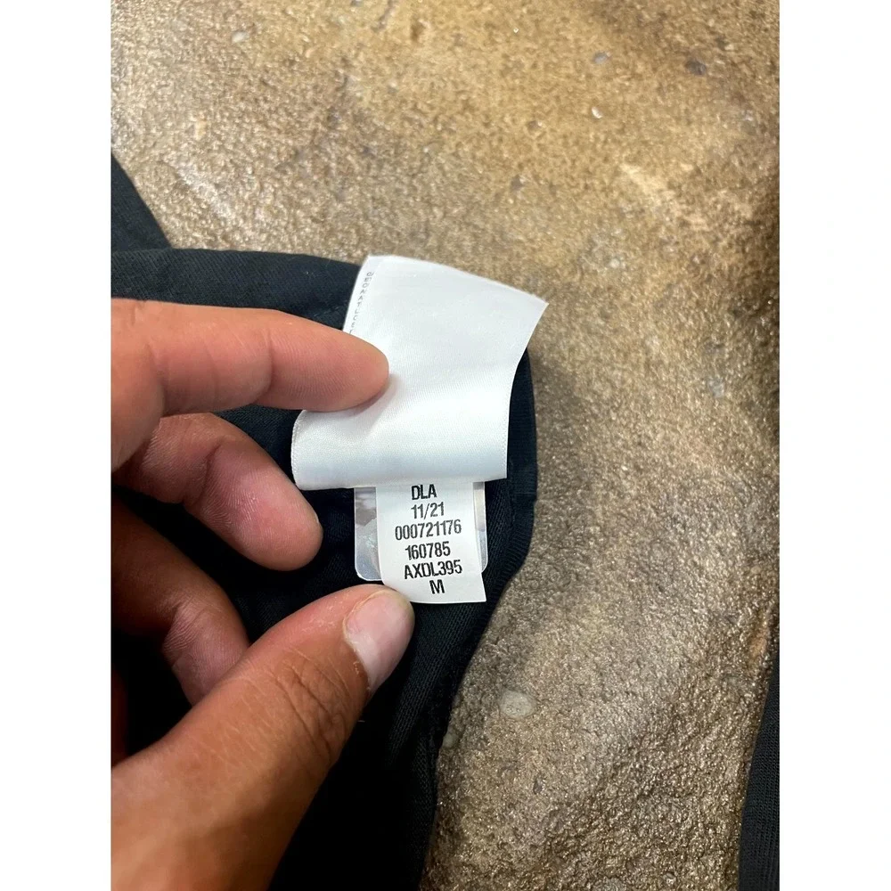 The North Face Mountain Heavyweight‎ T Shirt Unisex Medium Black Graphic Print